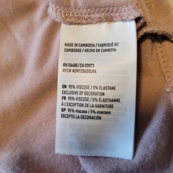 AMERICAN EAGLE OUTFITTERS Soft & Sexy Tank XS Dusty Rose - Picture 6 of 6
